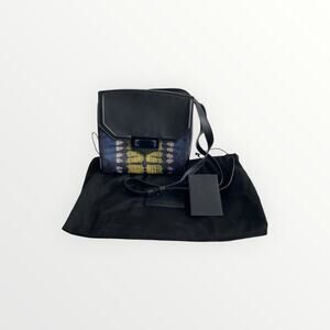 Alexander Wang Tie Dye Lizard Print Marion Prisma Cross Body Bag